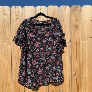 Take 50% OFF- Lane Bryant Women’s Floral Blouse, Size-28